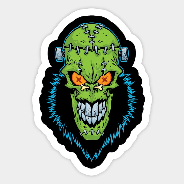 monster Sticker by SkullFactory